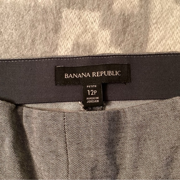 Banana Republic Sloan grey Leggings Pants, size 12 Petite, fit smaller - Picture 6 of 12